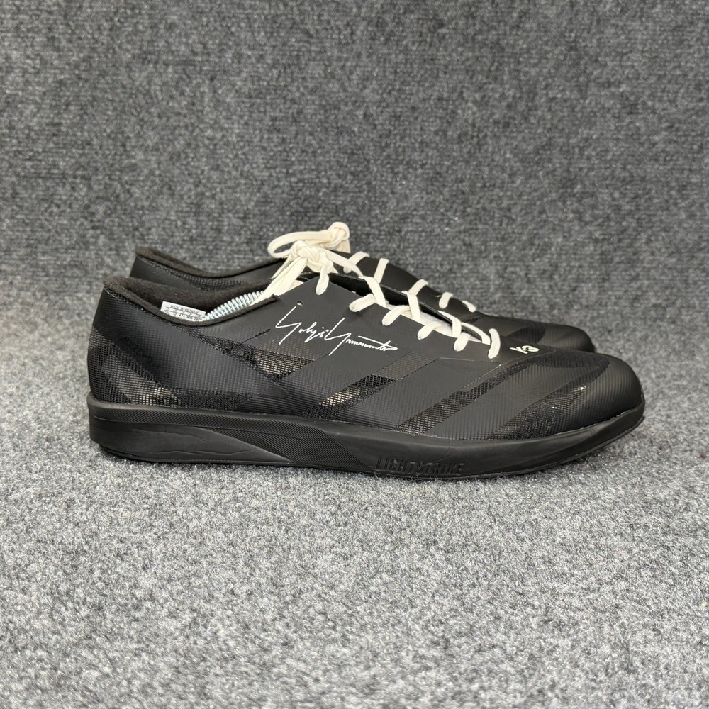 Adidas Y-3 ADIZERO RC6 Athletic Shoes Men's 12.5 Black White Running Training